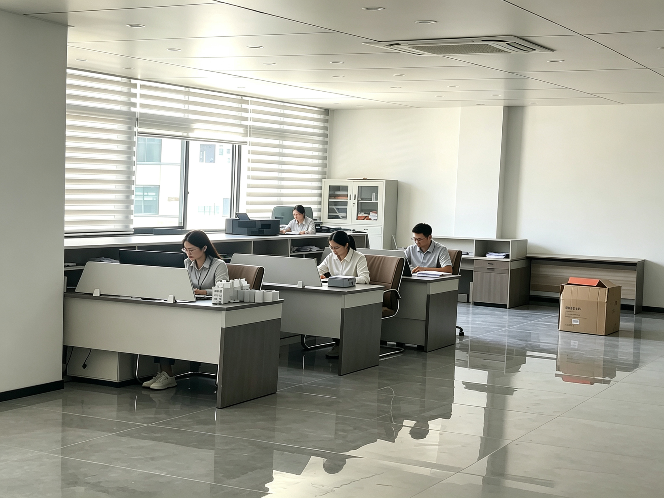 TYY china professional sales and design team working in modern office, dedicated ceramic manufacturing consultants serving global B2B buyers