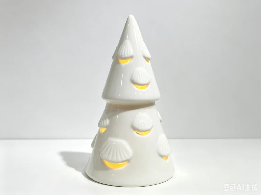 Custom ceramic products with integrated LED light function, decorative lighting ceramics manufactured by TYY china