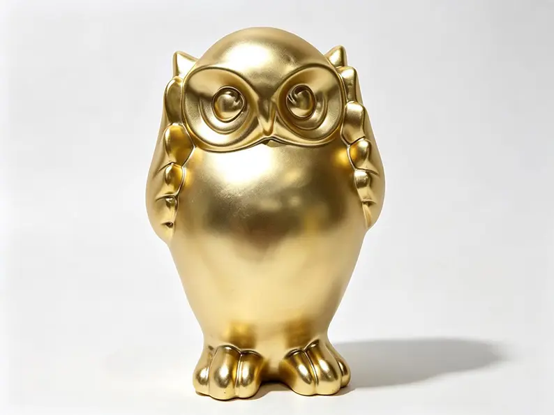 Electroplated ceramic products with metallic gold silver finish, custom plating services by TYY china